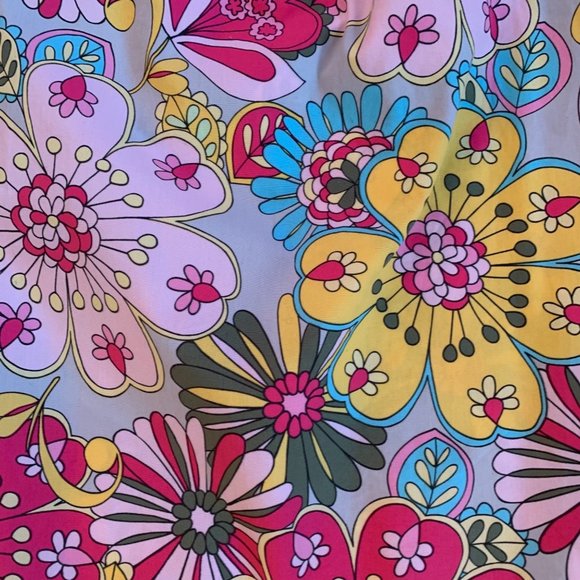 Hanna Andersson Floral Shoulder Tie A-Line Dress - Picture 4 of 4